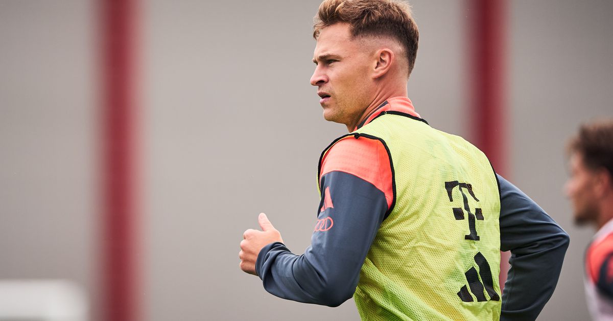 Bayern Munich’s Joshua Kimmich is ready to play where he’s needed for Germany