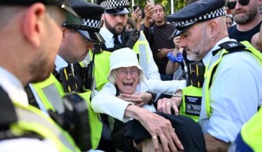 London police arrest hundreds as pro-Palestinian protesters defy new U.K. law