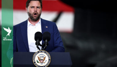 JD Vance faces protests over Gaza war as he visits Scotland