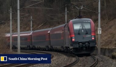 Smoke break leads to dramatic ride for man clinging to high-speed train in Austria