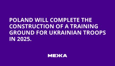 Poland will complete the construction of a training ground for Ukrainian troops in 2025.