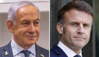 Issuing ultimatum, Netanyahu tells Macron Palestine recognition fuels antisemitism