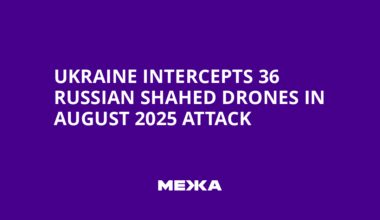 Ukraine Intercepts 36 Russian Shahed Drones in August 2025 Attack