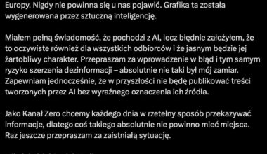 Kanał Zero i ich „przeprosiny” za szerzenie rosyjskiej dezinformacji