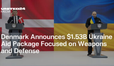 Denmark Announces $1.53B Ukraine Aid Package Focused on Weapons and Defense — UNITED24 Media