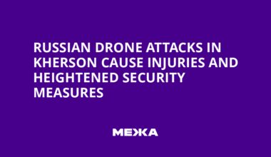 Russian Drone Attacks in Kherson Cause Injuries and Heightened Security Measures