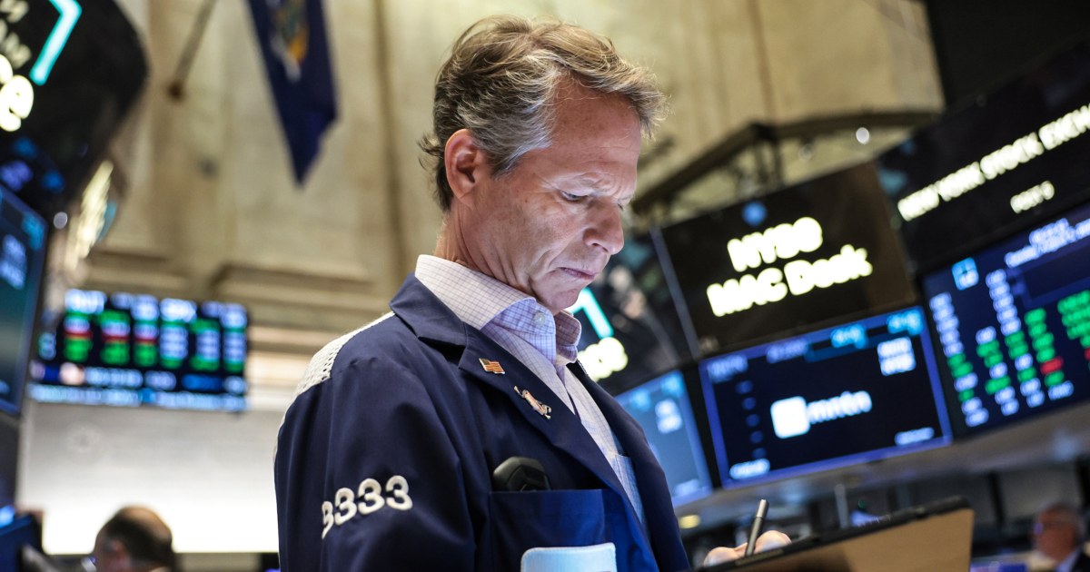 Wall Street gains, as oil ends lower in volatile trade