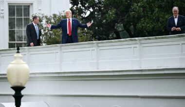 Why Was Trump on the White House Roof? Some Theories.