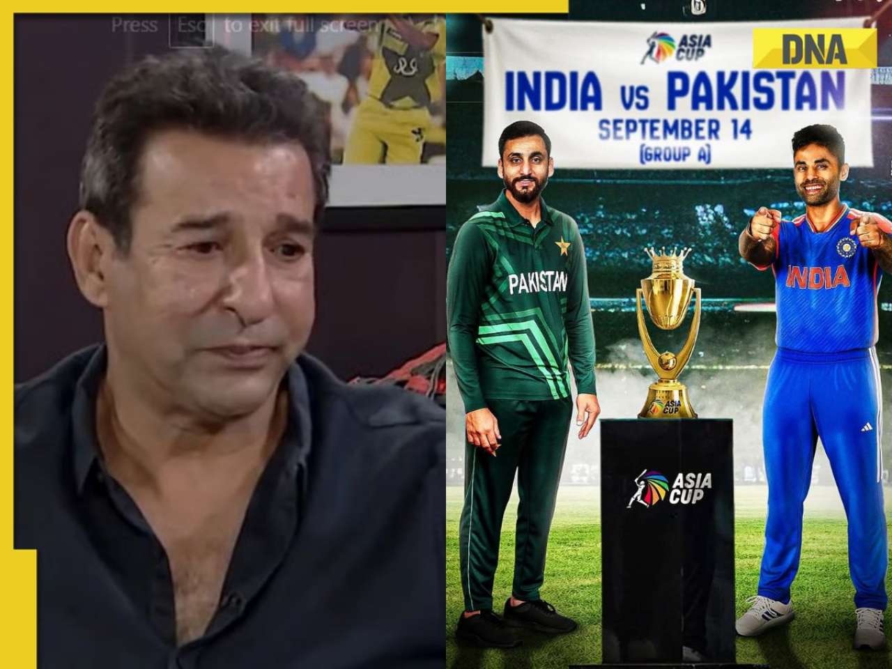 Wasim Akram's blunt take on India vs Pakistan Asia Cup 2025 clash