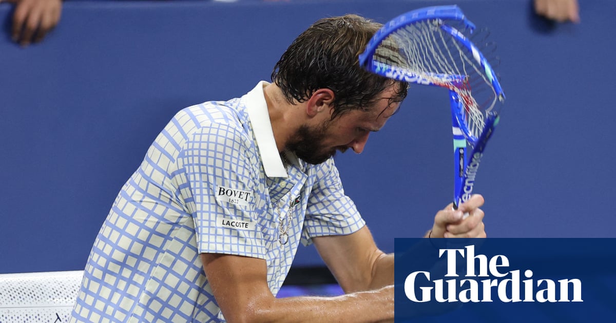 Medvedev expecting big fine after meltdown on match point | US Open Tennis 2025