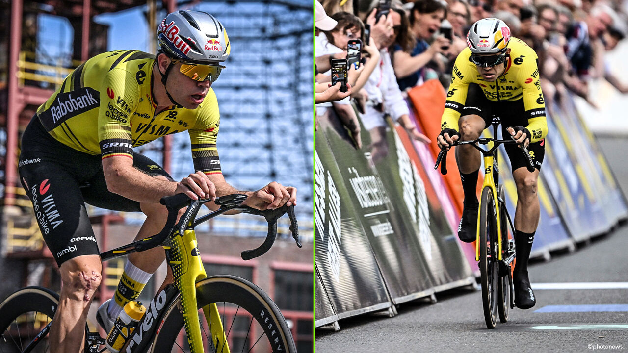 "Het tastte mijn vertrouwen wel aan": Van Aert vloekt na val bij verkenning, maar stelt gerust na 5e plaats in proloog