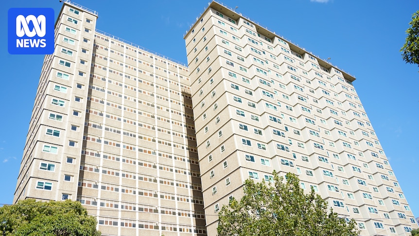 One in five residents displaced by Melbourne public towers demolition plans relocated to homes purchased from private market