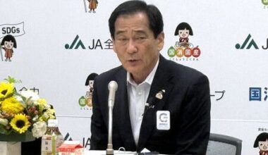 Japan Farm Group Leader to Resign Next March over Loss
