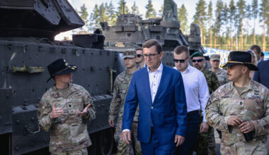 Gallery: Prime minister visits US troops stationed in south Estonia | News