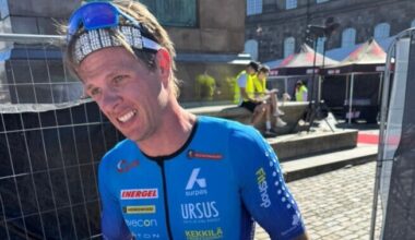 Timmo Jeret sets new Estonian triathlon record | News