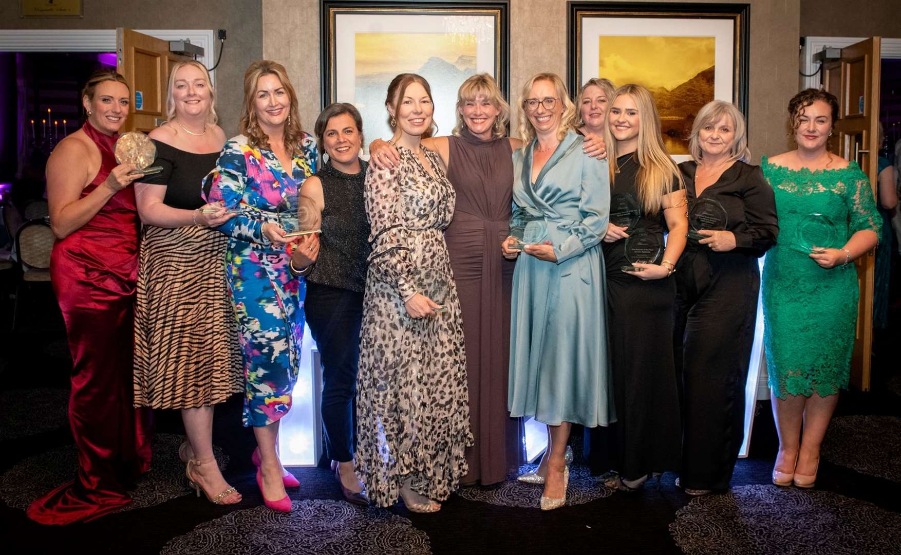 2025 Highland Business Women Award winners. Picture: Callum Mackay.