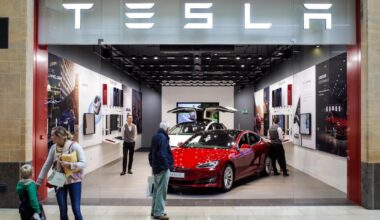 Tesla almost halves monthly payments as UK sales slump