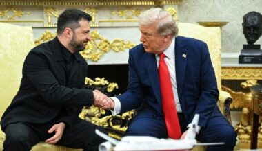 Trump says Ukraine ceasefire ‘not needed’ in Zelensky meeting