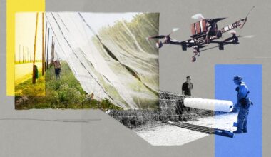 How Ukraine uses fishing nets to protect troops from Russian drones