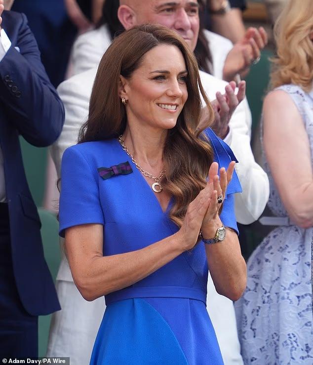 Regally Blonde! How Kate's summer 'spent in the sun' has transformed Princess's look