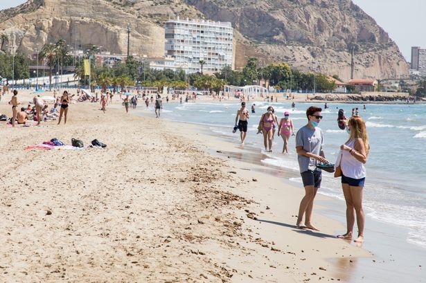 Spain beach
