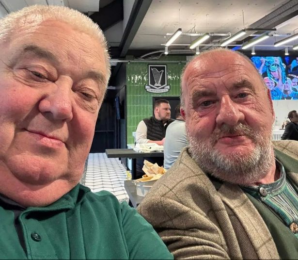 Peter (left) and Dougie
