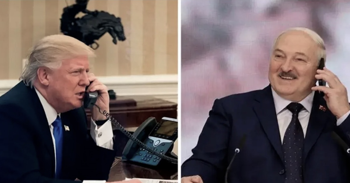 As Trump Seeks Better Ties With Putin, He's Also Calling Lukashenko