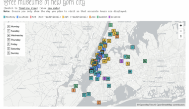 Free Museums of New York City [OC]
