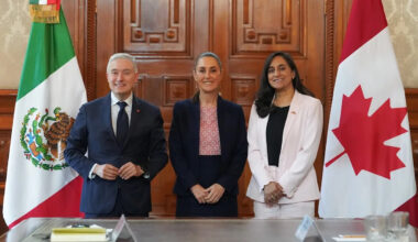 Anand and Champagne meet with Mexican president amid U.S. trade war