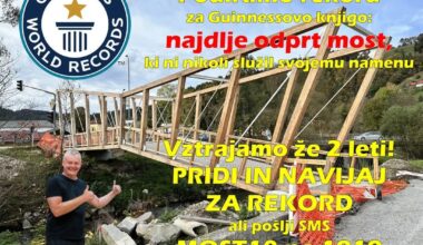 Podiramo rekord
