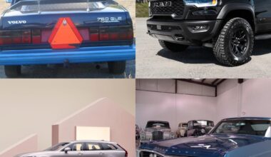 The four types of cars I saw on my vacation through sweden
