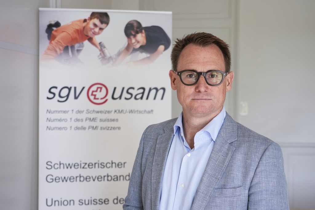 Le directeur de l’Union suisse des arts et métiers (usam) Urs Furrer. Le directeur de l’Union suisse des arts et métiers (usam) Urs Furrer.