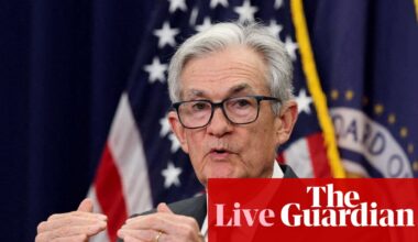 European shares edge higher as markets await key Jackson Hole speech by US Fed’s Powell – business live | Business