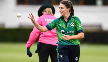 High fives all around - Cricket Ireland