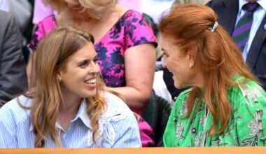 Princess Beatrice and Sarah Ferguson Attend Day 1 Together