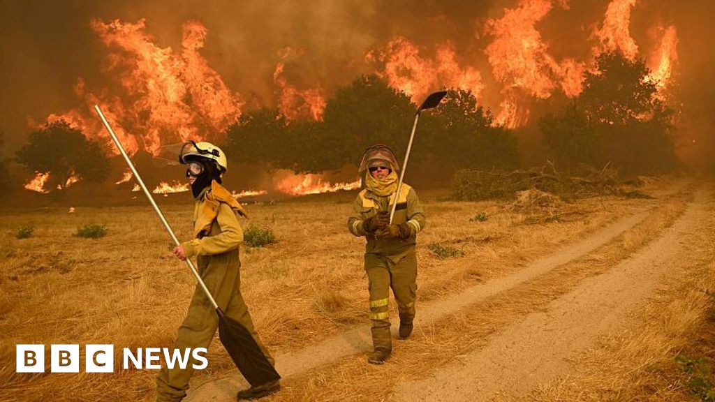 Spain at 'extreme risk' of new wildfires as 14 blazes spread
