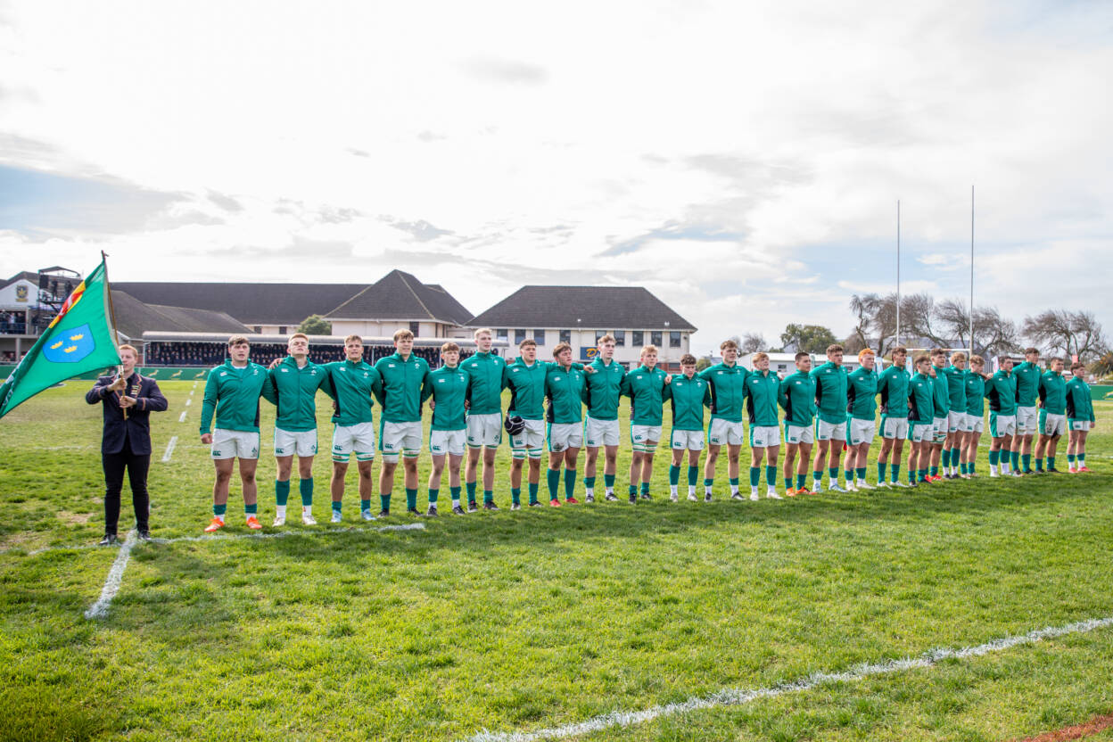 Irish Rugby | Ireland U-18 Schools Side Stand Tall After Edging Gripping Game