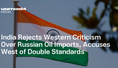 India Rejects Western Criticism Over Russian Oil Imports, Accuses West of Double Standards — UNITED24 Media