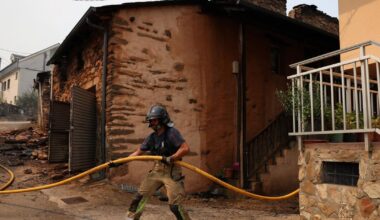 Spain battles raging wildfires amid weekslong heatwave