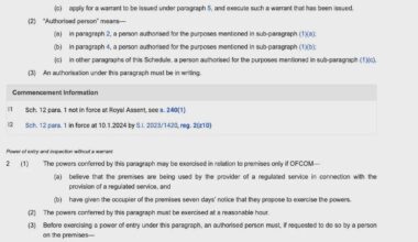 Since the Online Safety Act came into effect, we've seen an awful lot of political censorship and nothing in the way of saving children. Also see Phase 2 due next year, including direct access to sites source code and complete unfiltered access to all accounts tied to IP addresses.