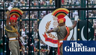 India and Pakistan tensions spill over into contest over whose flagpole is bigger | India