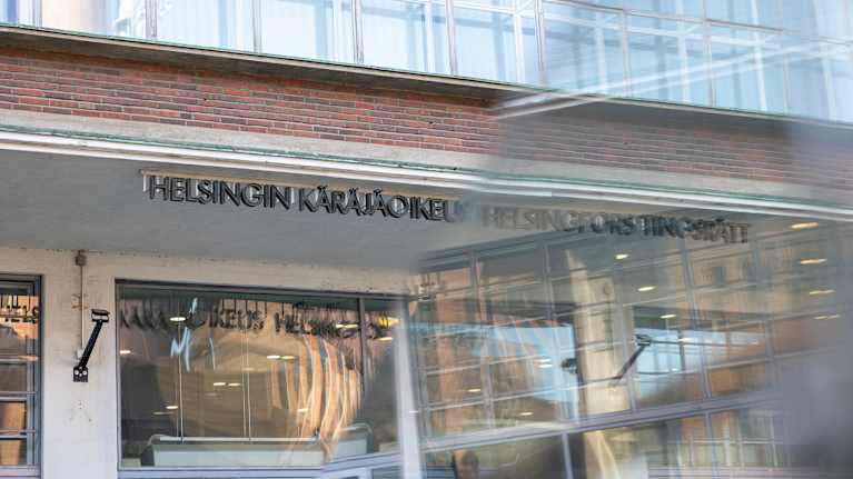 Photo shows Helsinki District Court