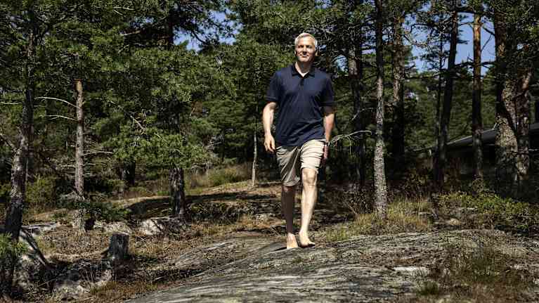 Finland's education minister Anders Adlercreutz of the Swedish People's Party.