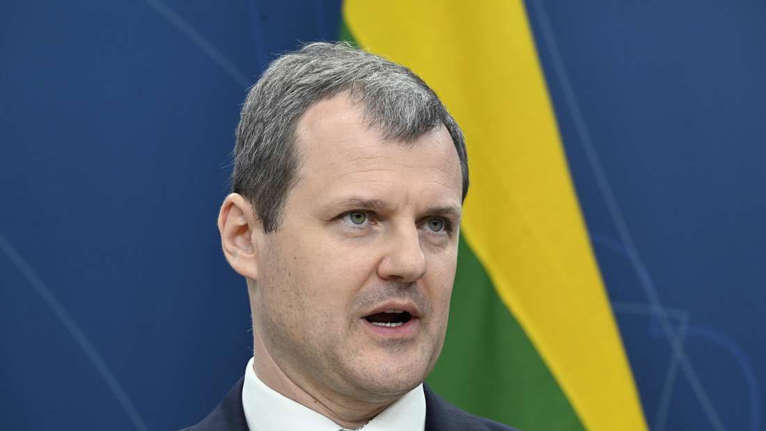 Litauens Ministerpräsident Gintautas Paluckas (45) hat seinen Rücktritt erklärt.
