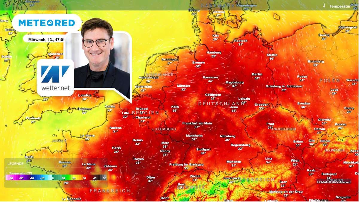 Glut-Hitze mit bis zu 40 Grad rollt auf Deutschland zu – für einige wird es lebensbedrohlich