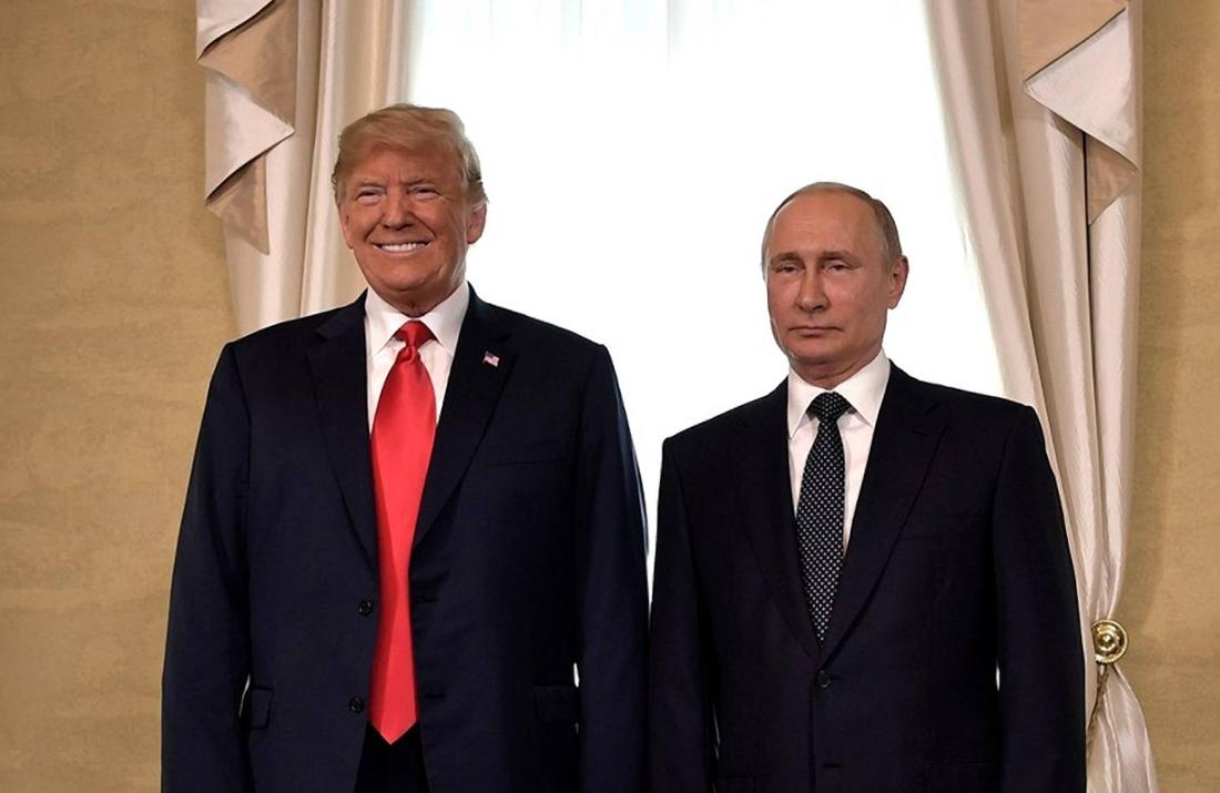 US-Präsident Donald Trump und der russische Präsident 
Wladimir Putin im Juli 2018 (Archivbild). 
