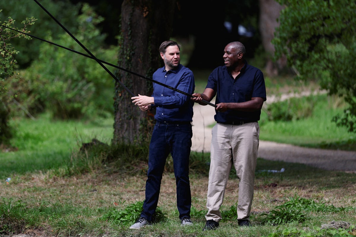 David Lammy avoids fine over fishing trip with JD Vance
