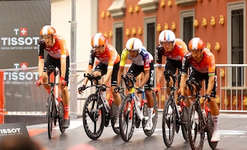 Egan Bernal ya se prepara