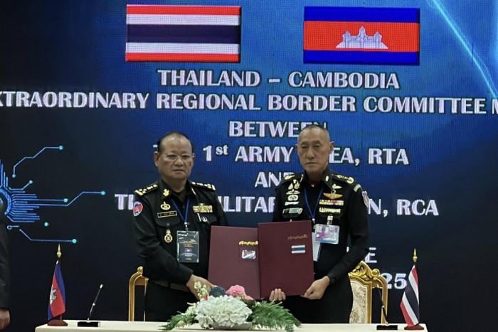 Bangkok Post - Sides agree to team up against landmines, call-centre scams