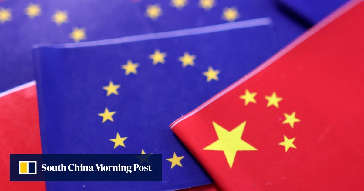 China bans agencies and individuals from dealing with 2 EU banks